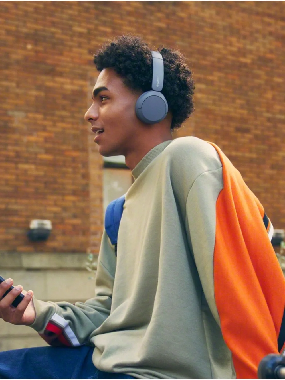 Sony Over-Ear Wireless Headphones — White